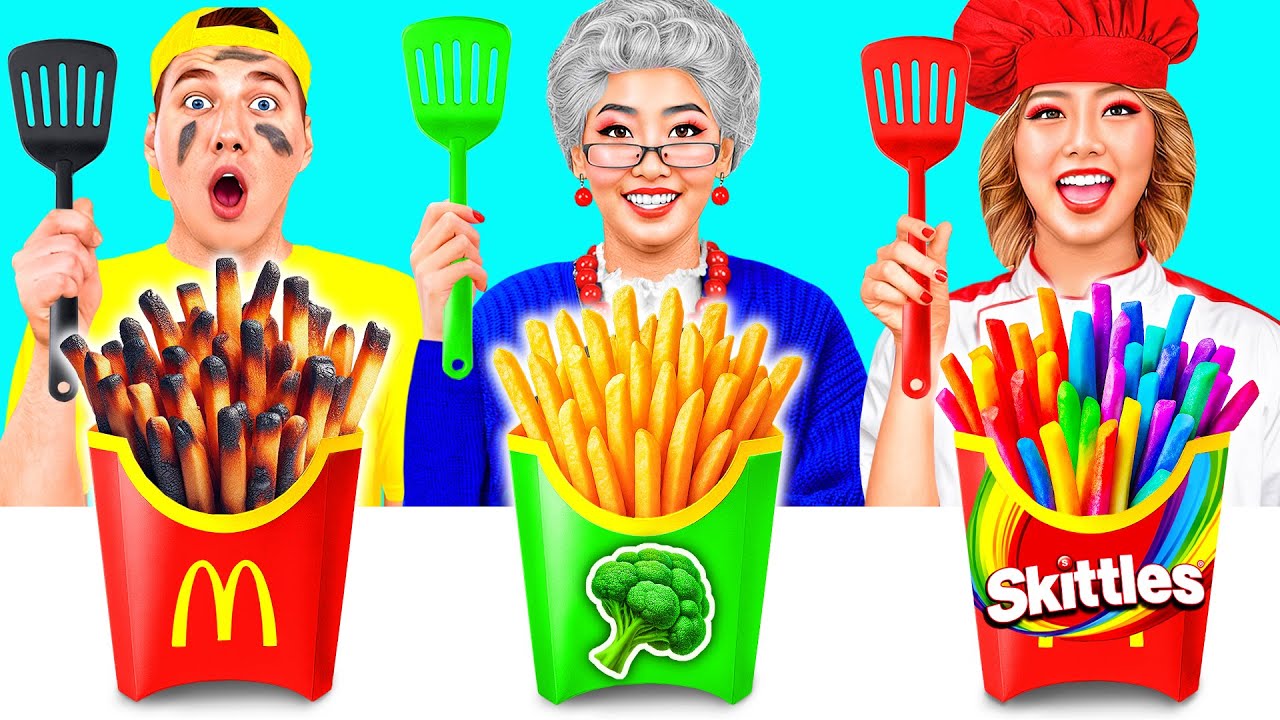 Ich vs Oma: Koch-Challenge | Einfache Küchentricks von ToonDO Challenge