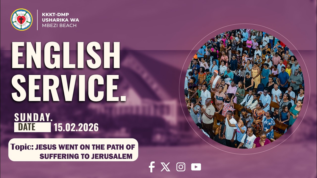 English Service, Sunday 15.02.2026.