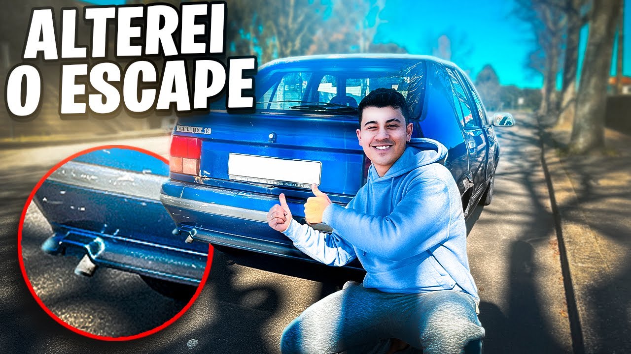 ALTEREI O ESCAPE DO RENAULT DO AÇO *MEU NOVO CARRO DO AÇO* | AllSpeedDrive