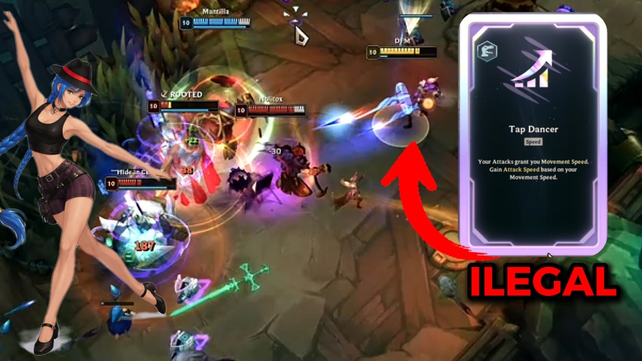 🔥 Jinx con TAP DANCER debería ser ILEGAL 💀 | ARAM Mayhem Highlights
