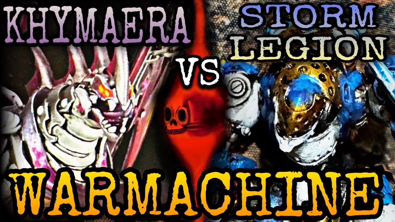 Warmachine Battlereport: Storm Legion vs ShadowFlame Shard