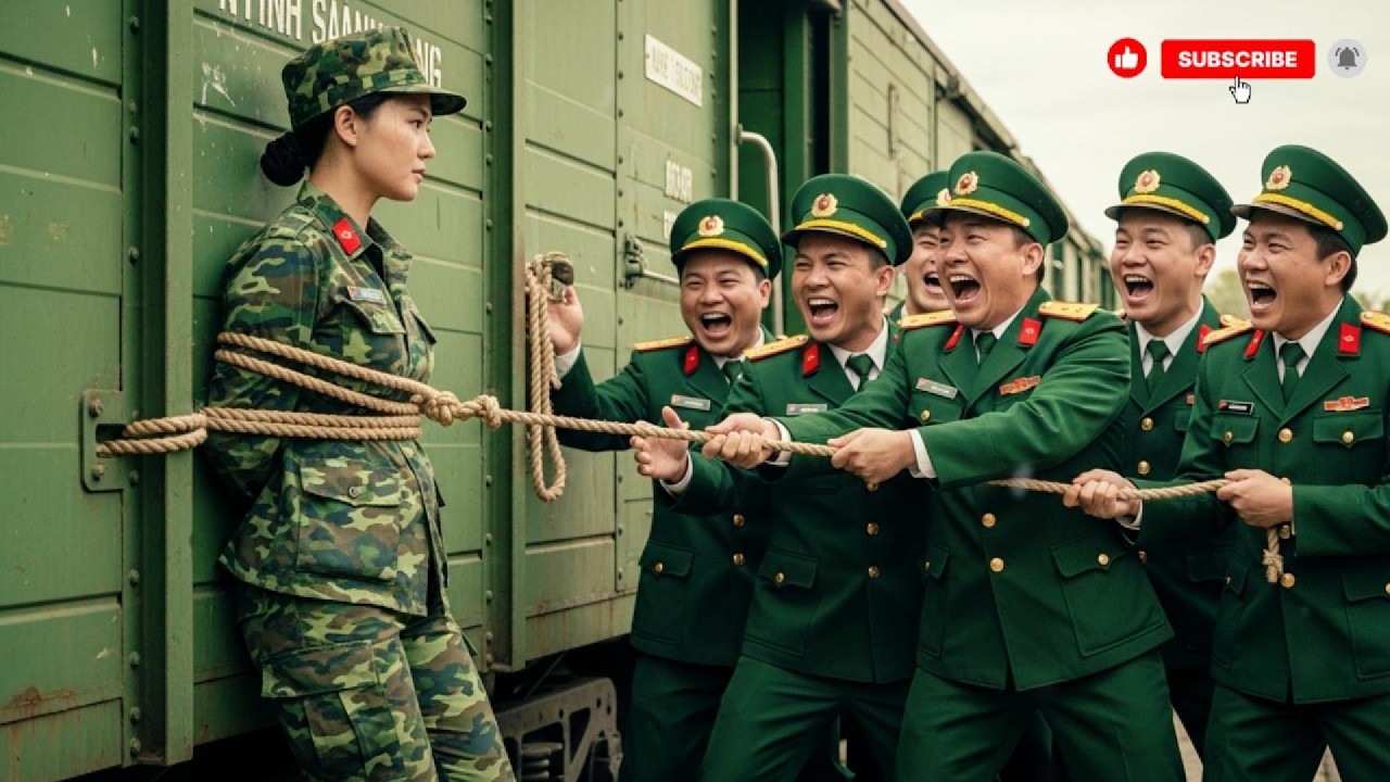 Trói nữ quân nhân tra tấn trên tàu, đám ác nhân tái mặt khi “ba tướng” đáp trực thăng ập tới