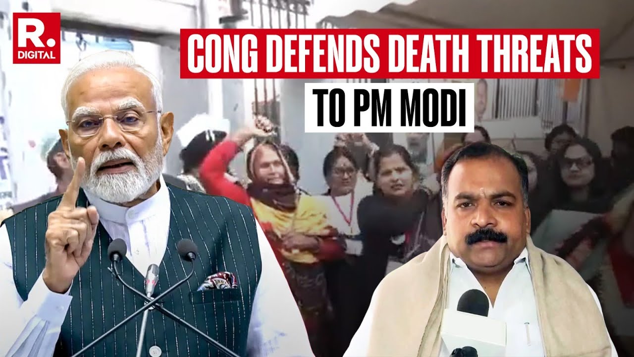 Death Threats To PM Modi: Manickam Tagore Defends Threats, Claims BJP Rattled By Success Of Rally