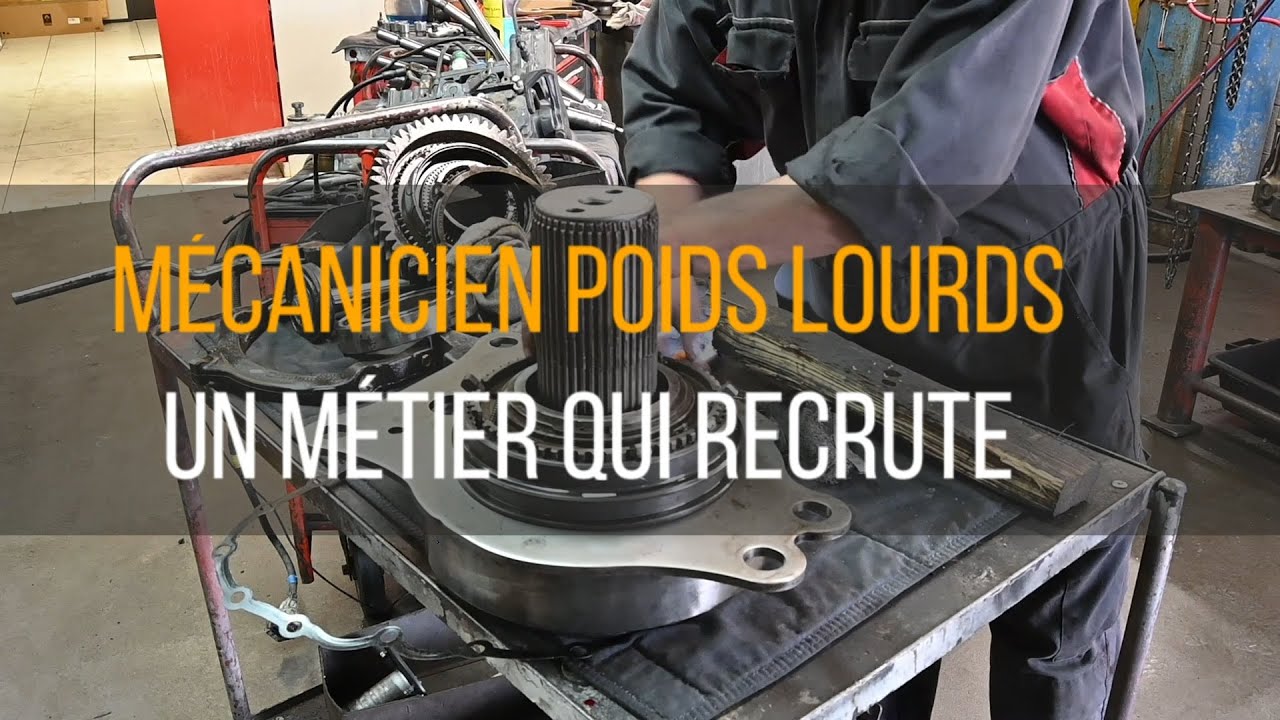 Et si vous deveniez mécanicien poids lourds avec l'Afpa ?