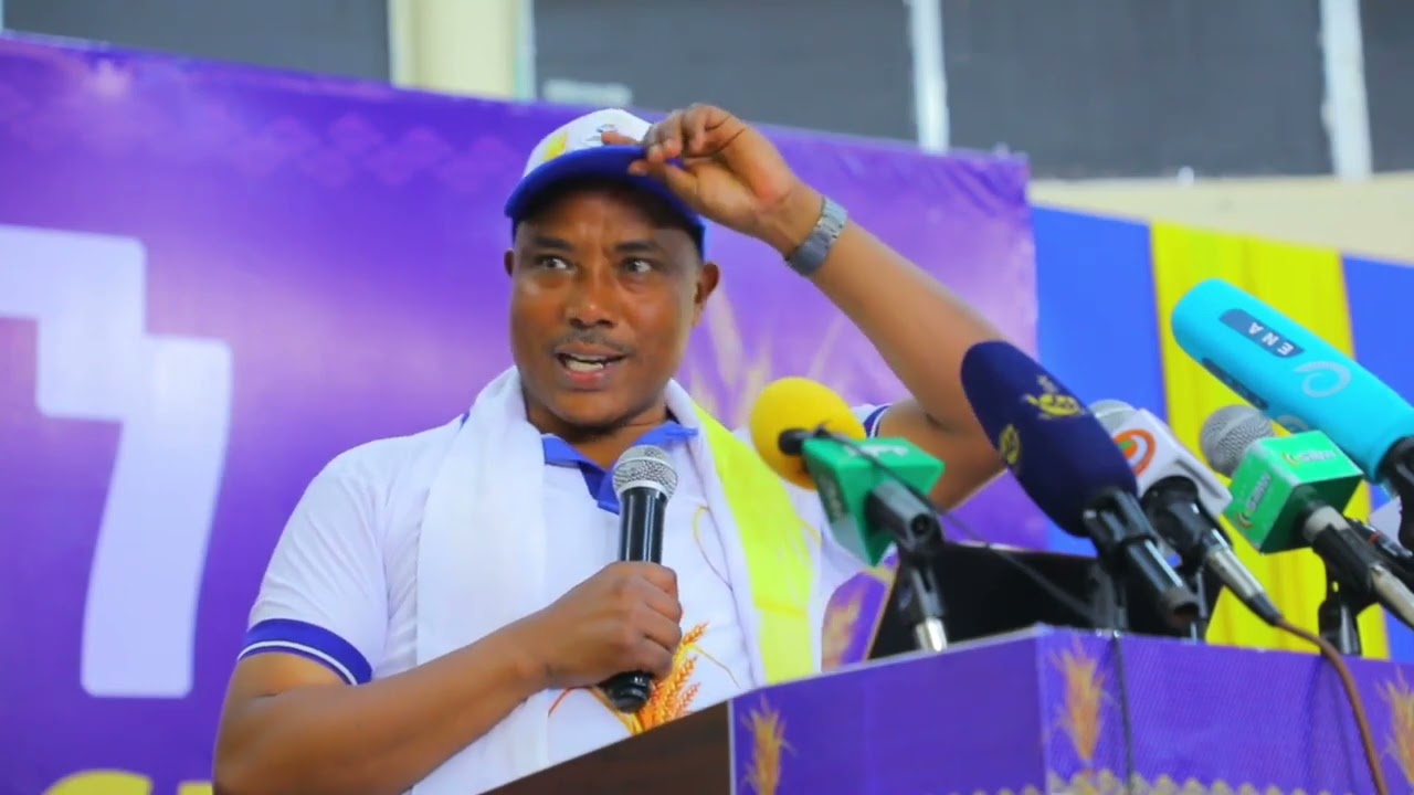 ርዕሰ መስተዳድር ኢንጂነር ነጋሽ ዋጌሾ ዶ/ር ክልላዊ የብልጽግና ማኒፌስቶ እና ይፋዊ ምርጫ ምልክት መድረክ ላይ ተገኝቶ ያስተላለፉት መልዕክት!