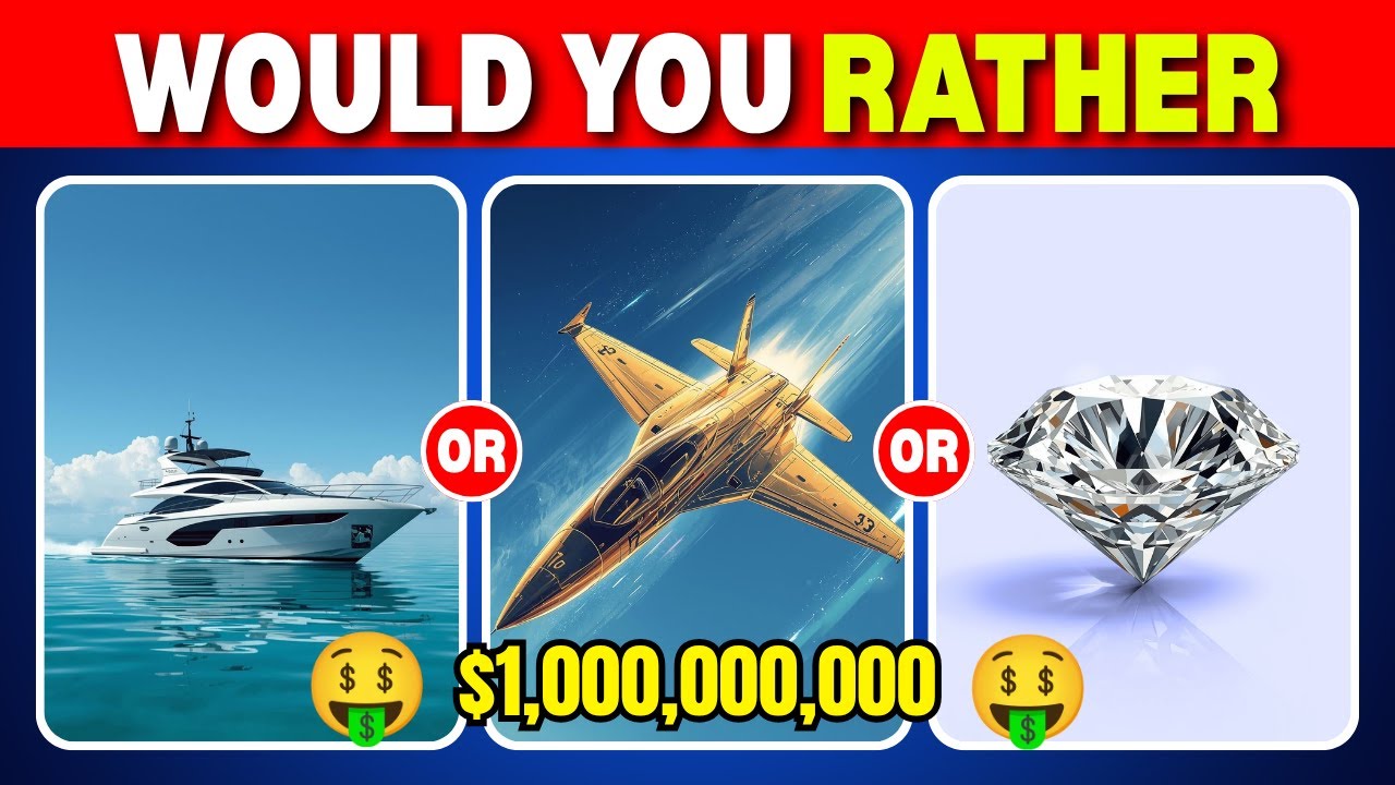 Would You Rather - Luxury Edition 🤑 💰