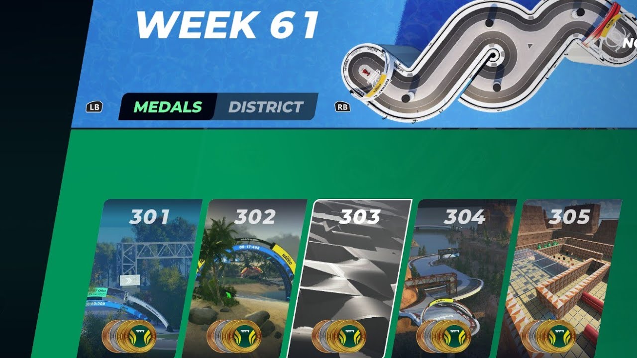 TM Weekly shorts week 61 lines+ Puzzle shortest route AT #trackmania #xbox 