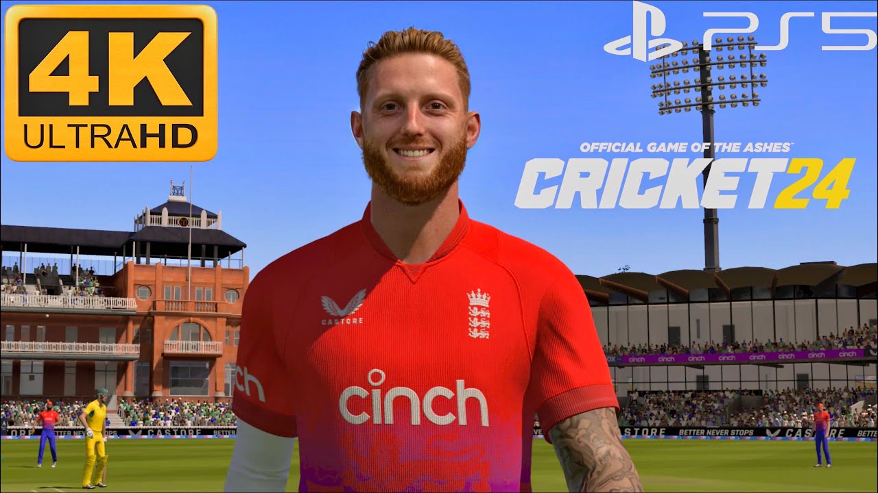 Геймплей Cricket 24 для PS5 | Англия против Австралии в Lords 4K60