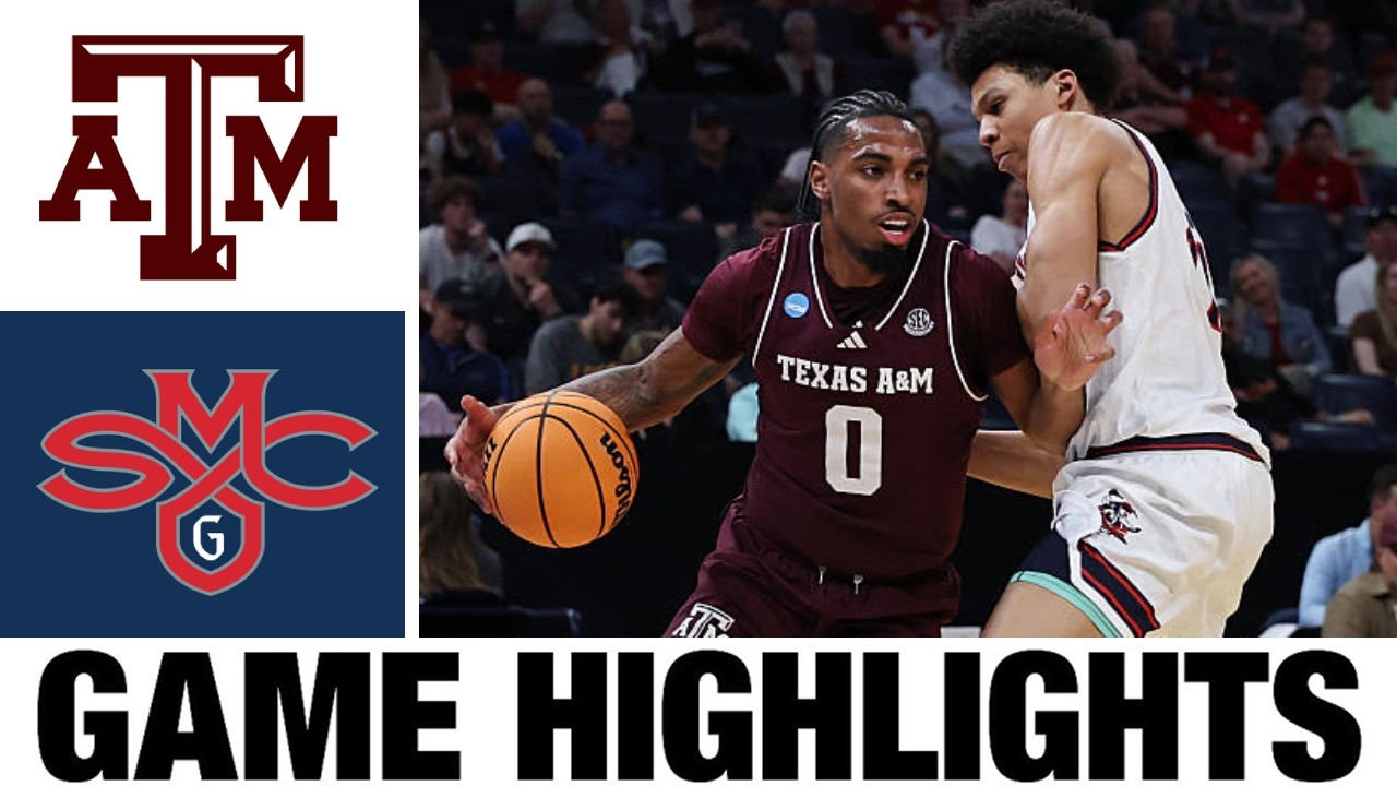 #10 Texas A&M vs Saint Mary's Highlights | Men's Basketball | College Basketball 2026