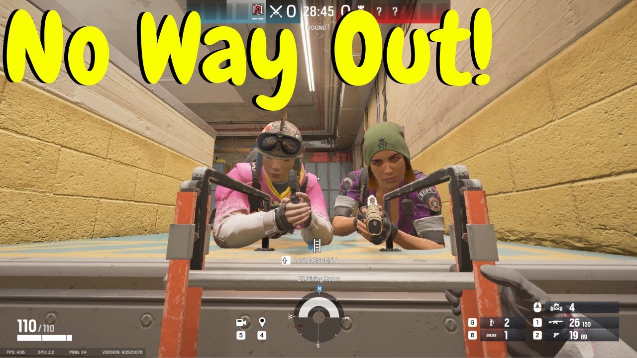Don't Climb Ladders in Rainbow Six Siege X