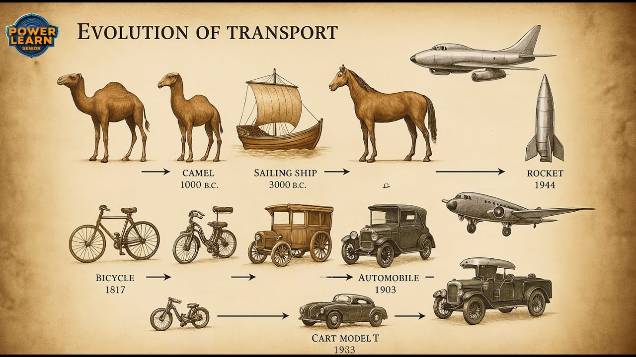 Evolution of Transportation | Ancient to Modern Means Explained