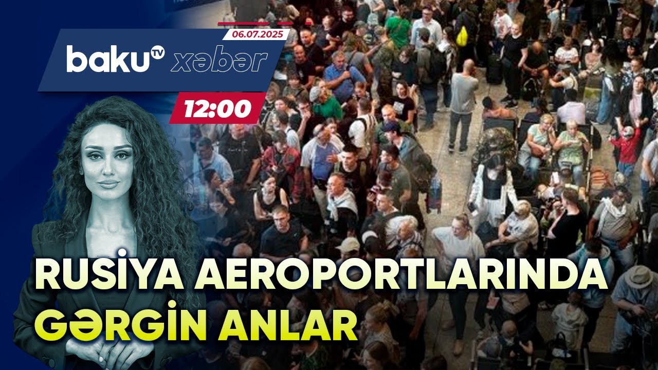 Rusiya aeroportlarında nə baş verir? | Uçuşlar ləğv edildi