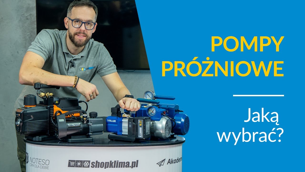 Pompy próżniowe do klimatyzacji. Jaką wybrać?