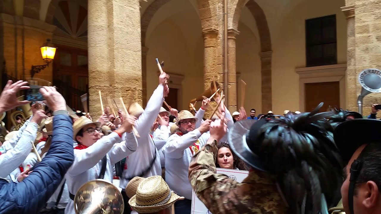 Zingarella dei bersaglieri e i tammura di girgenti