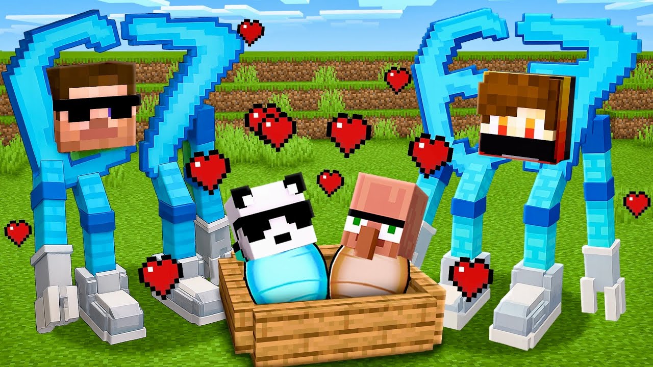 I Got ADOPTED By Family 67 in Minecraft!