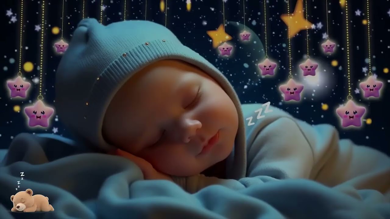 Baby Sleep Music 🌙 Soothing Mozart & Brahms Lullaby 🎵 Fall Asleep Faster With Soft Classical Calm