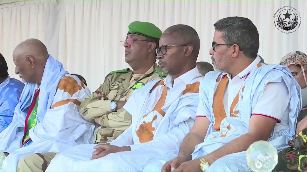 فخامة رئيس الجمهورية السيد محمد ولد الشيخ الغزواني يترأس مهرجانا شعبيا حاشدا في مدينة كيهيدي
