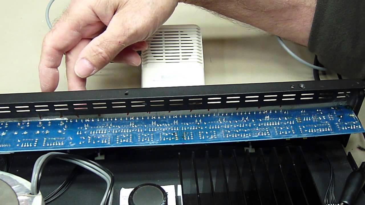 Solid state guitar amp diagnostic using signal tracing