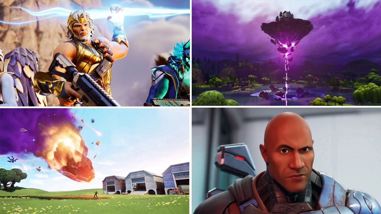 ALL FORTNITE CINEMATIC TRAILERS (Season 1 - Season 29)