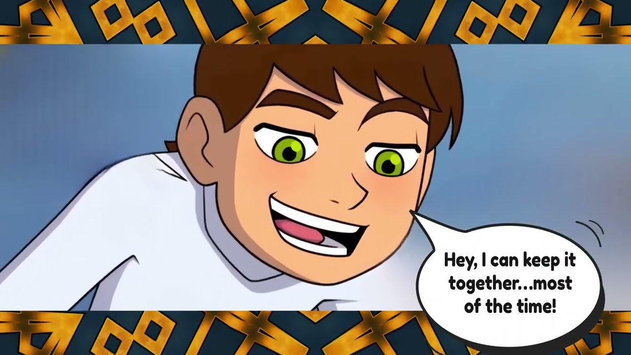 Campfire Night Ben, Gwen and Grandpa Max are roasting marshmallows|Ben 10|Comic Dub| Unusual message