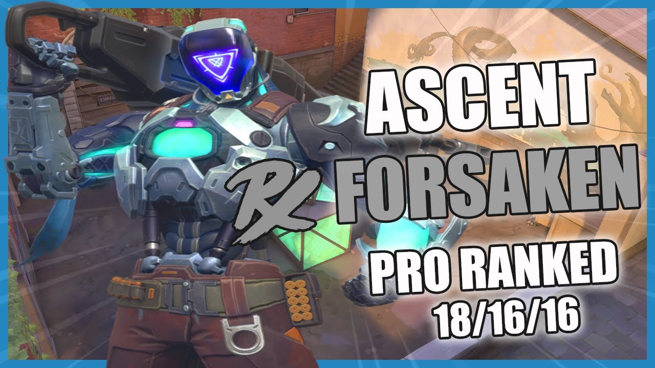 PRX F0rsakeN Kay/O Ascent | Valorant Pro Vod Ranked Gameplay