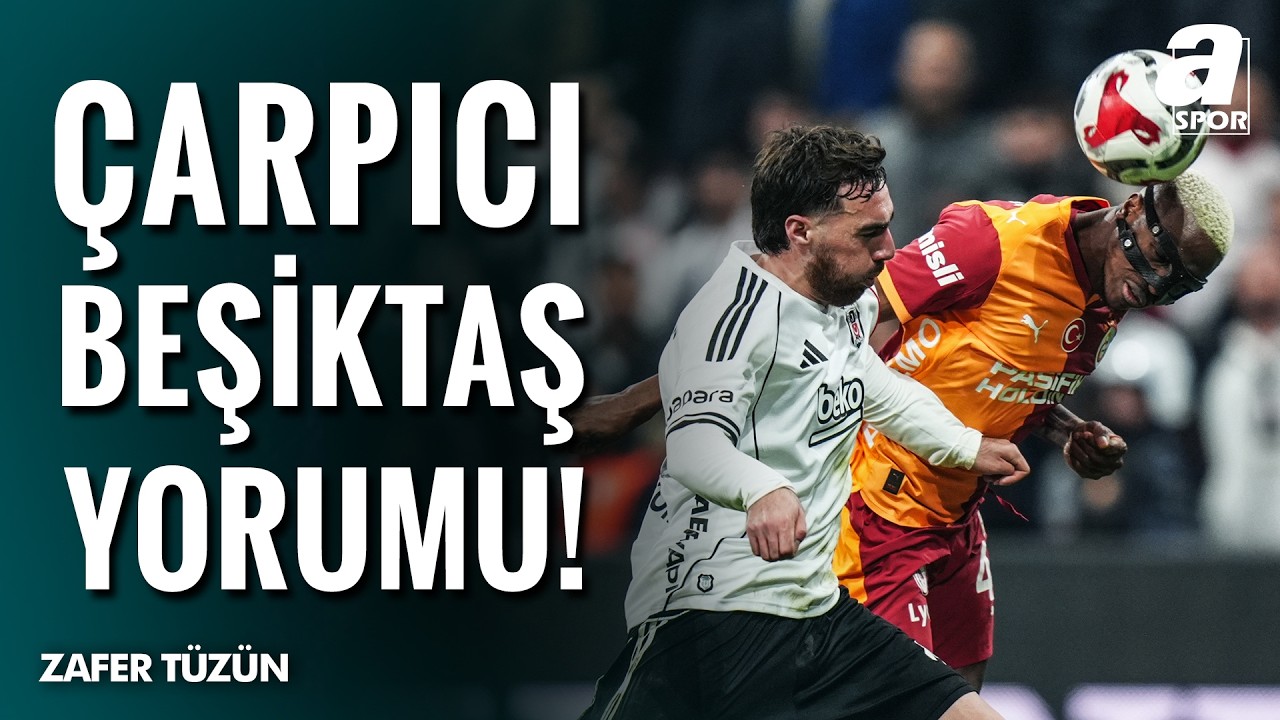 Beşiktaş Oyun Olarak Rakibini Yenemediği İçin Çaresizlikten Hakeme Saldırmaya Başladı | Zafer Tüzün