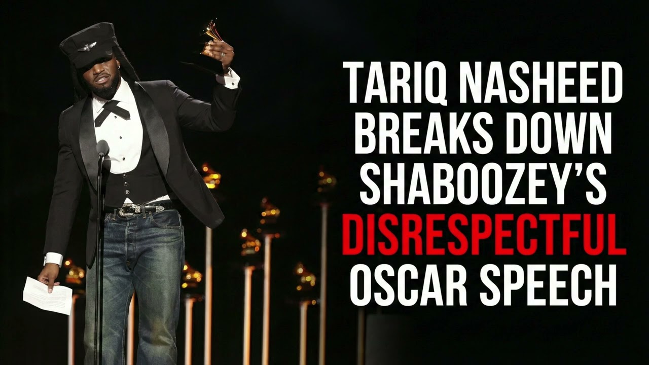 Tariq Nasheed Breaks Down Shaboozey’s Disrespectful Oscar Speech