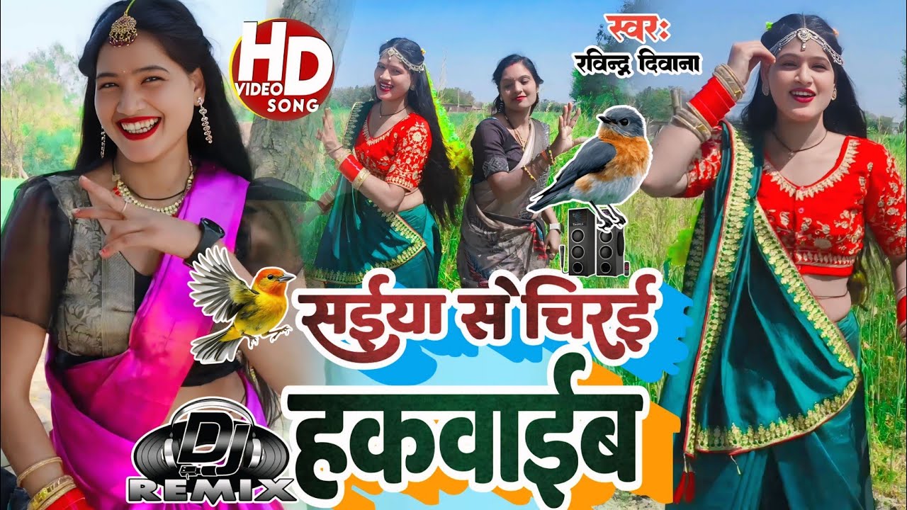 #DJ_Rimix_Kajari | सईया से चिरई हक़वाईब | Ravindra Deewana | भौजी भोजपुरिया | देशी डांस वीडियो