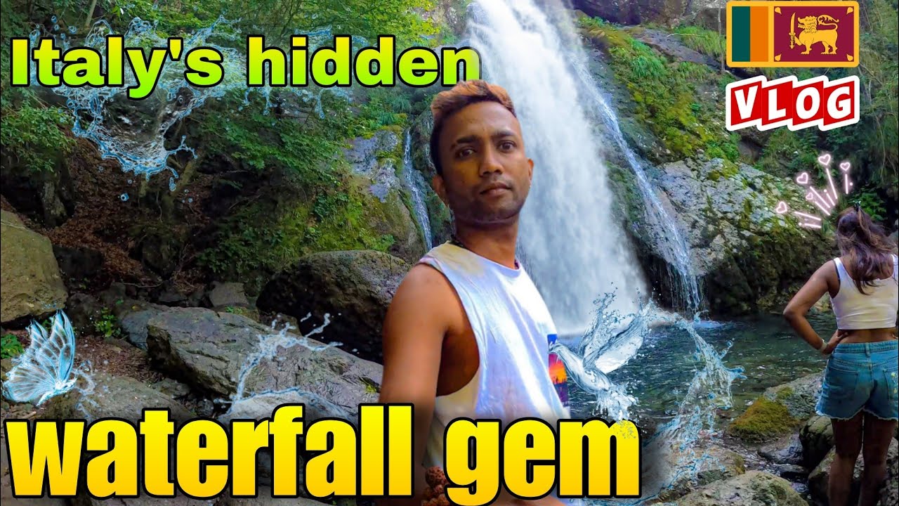 ඉතාලියේ පැය 2ක් ඇවිදිලා හම්බවුණ යෝධ දිය ඇල්ල 😲 | Italy Hidden Waterfall Adventure 🇮🇹