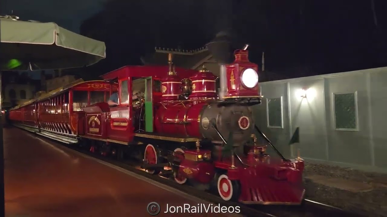 2/5/26 Pre: The Disneyland Railroad: Ernest S. Marsh 4 passes through New Orleans Square station