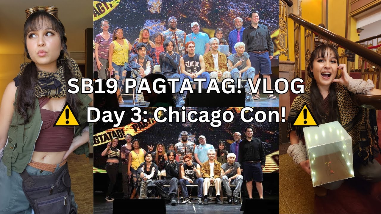 Meet the sprout girl! SB19 PAGTATAG! Vlog: Day 3 Chicago Concert | Vlogs by Kelly