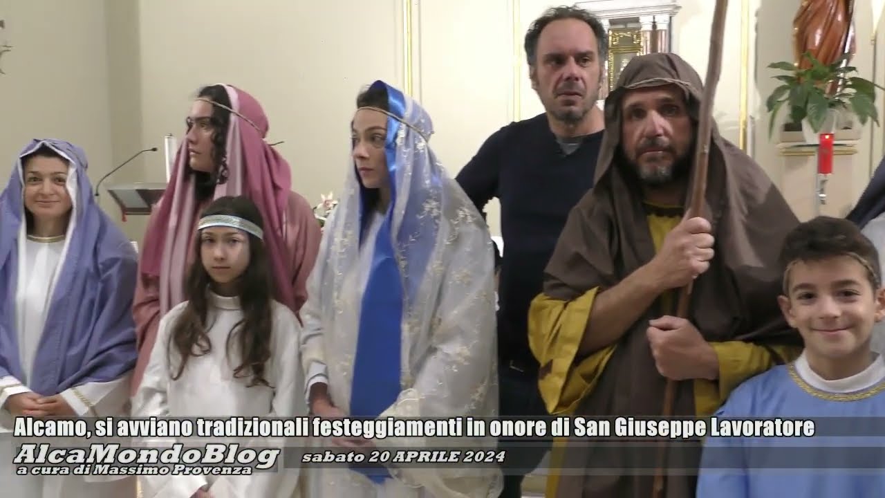 Alcamo, si avviano i tradizionali festeggiamenti in onore di San Giuseppe Lavoratore