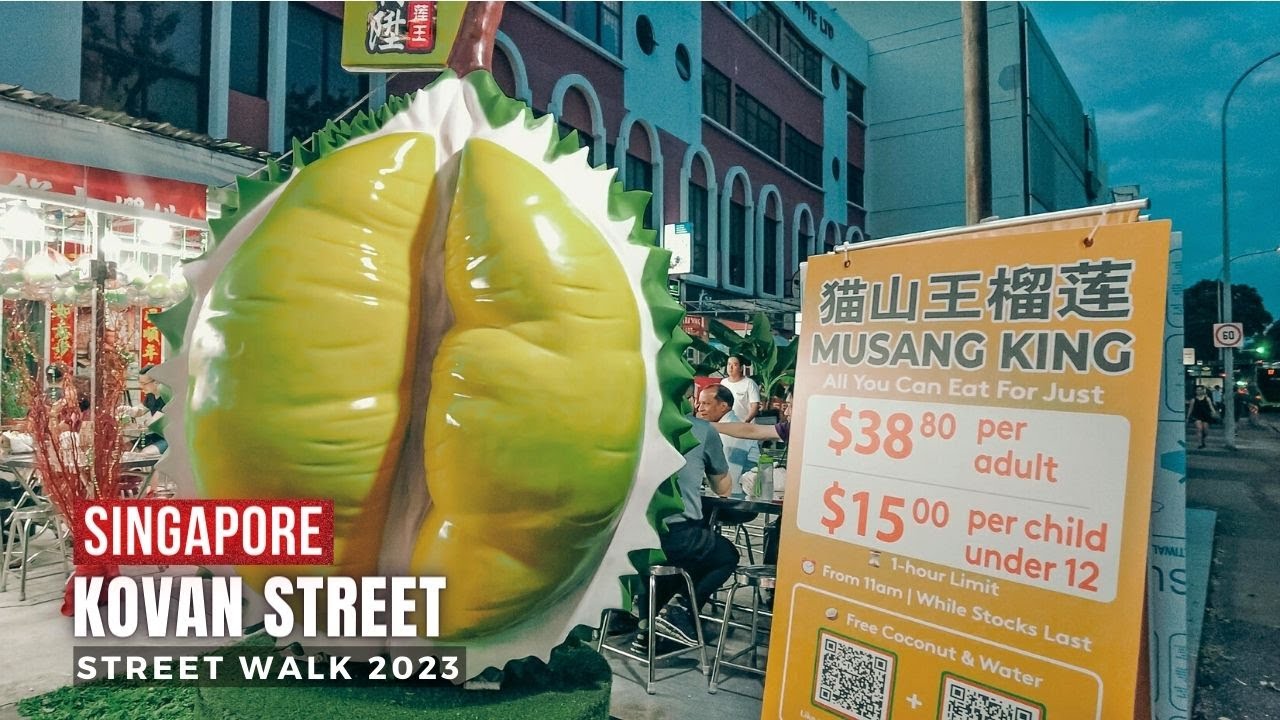 【4K】Singapore Chinese New Year at Kovan 农历新年逛高文 | Jan 2023