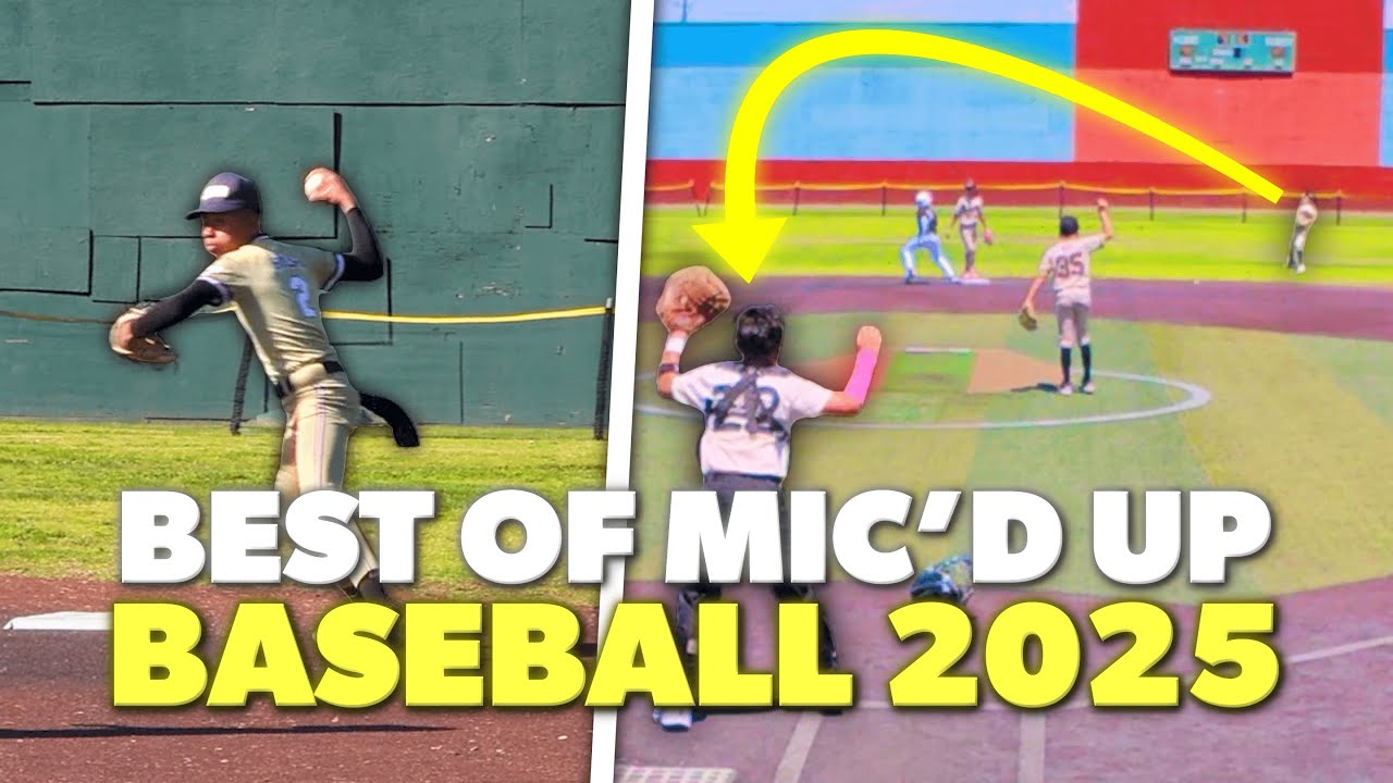 Best Mic'd Up Baseball Compilation Of 2025 (So Far)