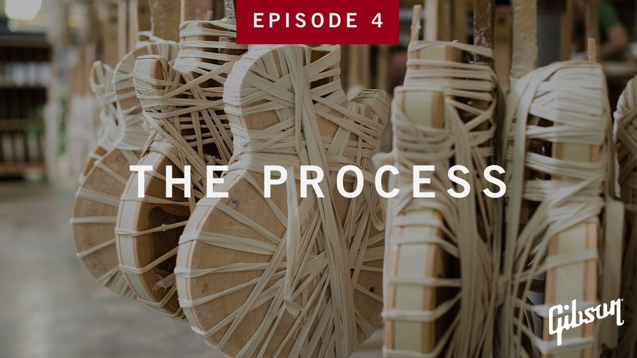 Rope Binding Guitar Bodies At Gibson USA | The Process S1 EP 4