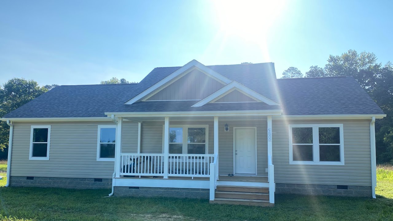ALL YOU NEED CUSTOM MODULAR - “Shadow Creek” - 3 bedroom 2 bath front porch!!!