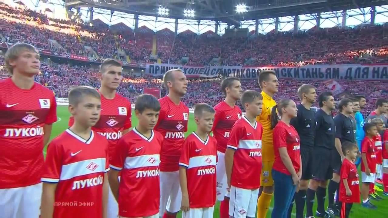 Валерий Кипелов исполняет гимн «Спартака»