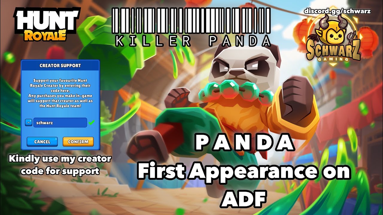 Hunt Royale ABYSSAL DARK FOREST run PANDA preview