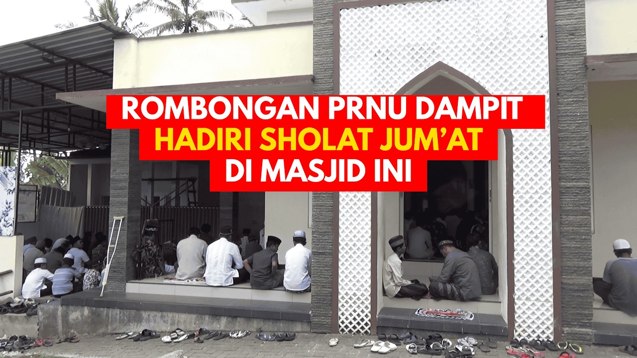 Momen PRNU Dampit Hadiri Sholat Jumat di Masjid Fatsamma | Khutbah Fiqih Puasa Ramadan oleh Gus Ibad