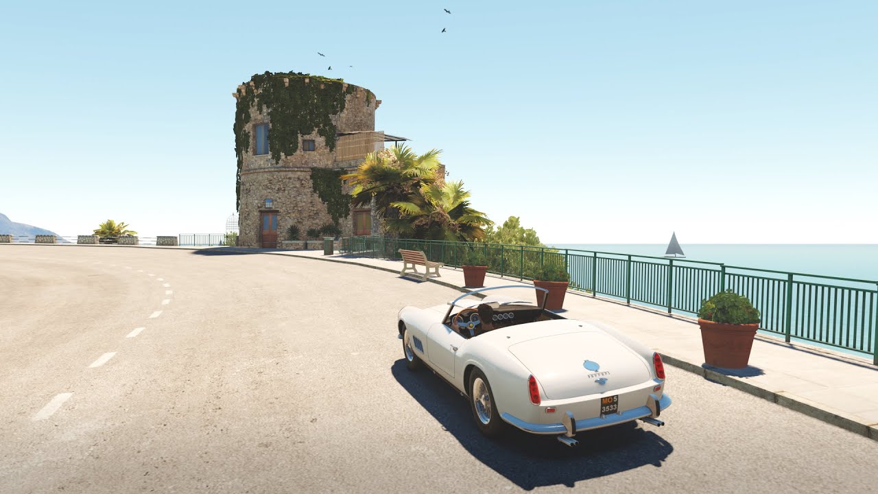 1961 FERRARI 250 GT CALIFORNIA SPYDER SWB - Forza Horizon 2 - Test drive and gameplay