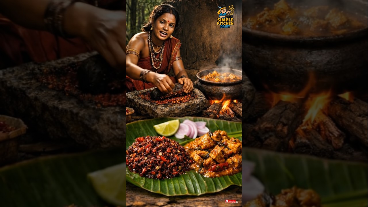 పార్వతీపురం జిల్లా గిరిజన వంటలు | Red Ant Chutney & Tribal Chicken Curry 