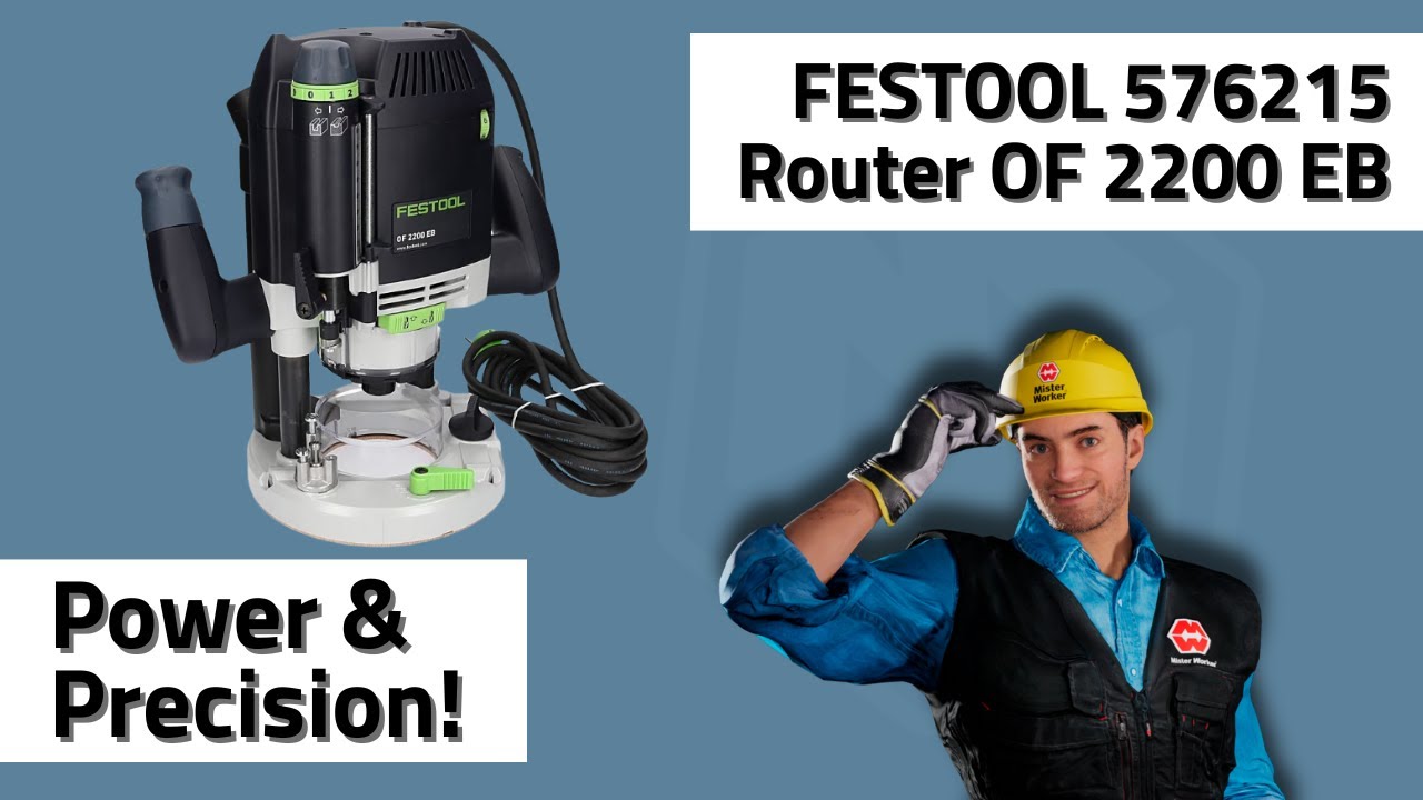 ⚡ FESTOOL 576215 Router OF 2200 EB-Plus &ndash; Power & Precision!