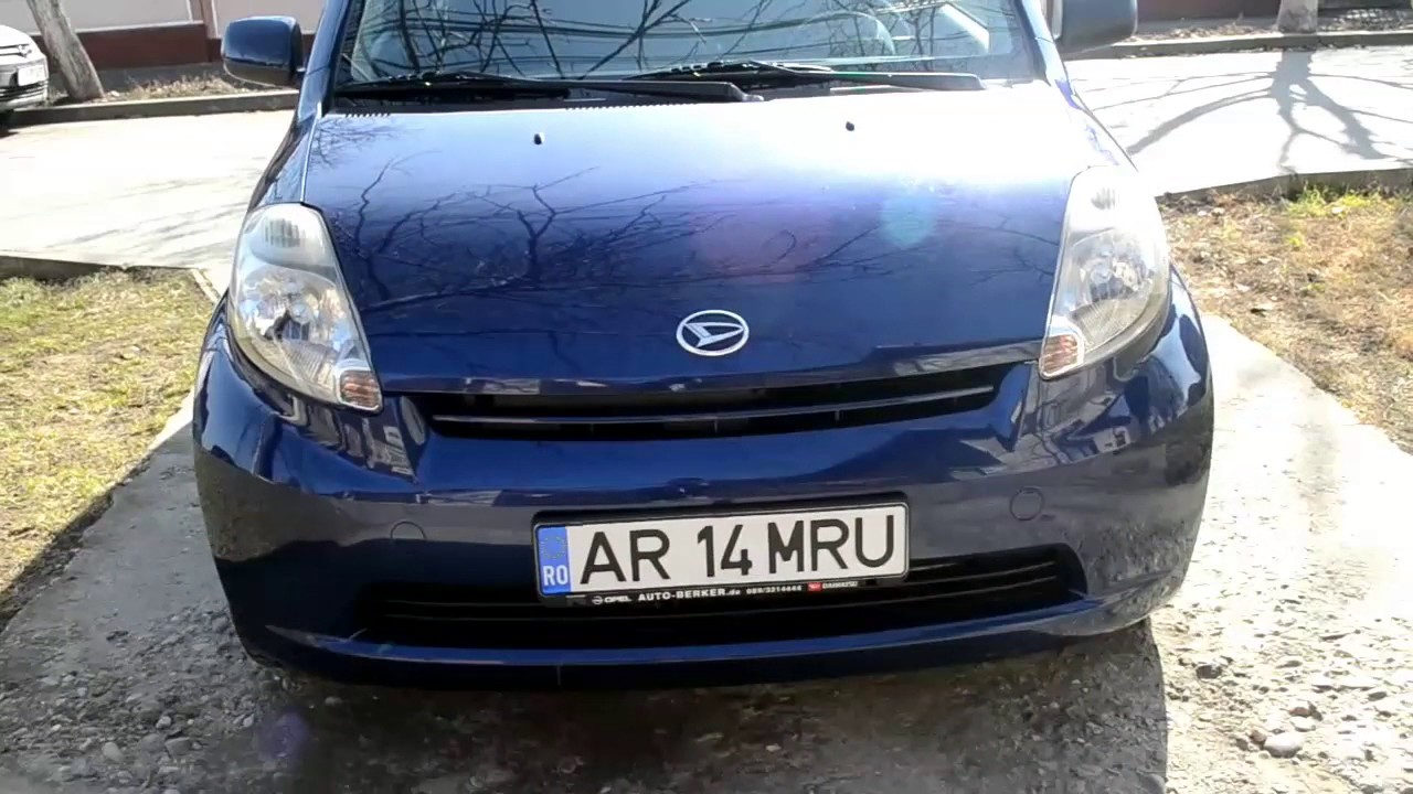 Daihatsu Sirion 2006 review ( prezentare)