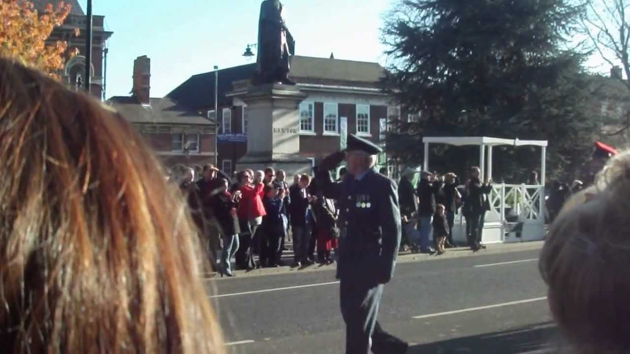 Grantham Remembrance Day Parade 2012