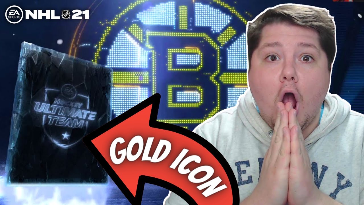*GOLD ICON PULL!* NHL 21 ULTIMATE PACK OPENING!