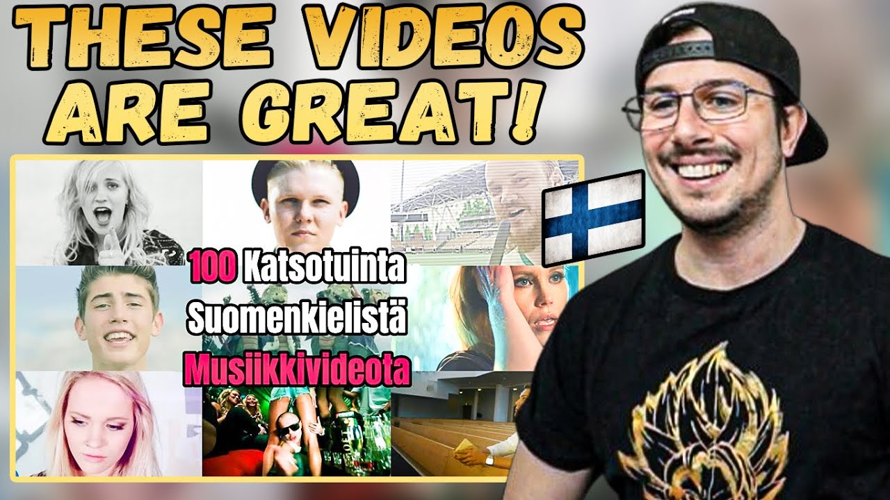 Reacting to Finland’s 100 Most Watched Music Videos! 🇫🇮🔥