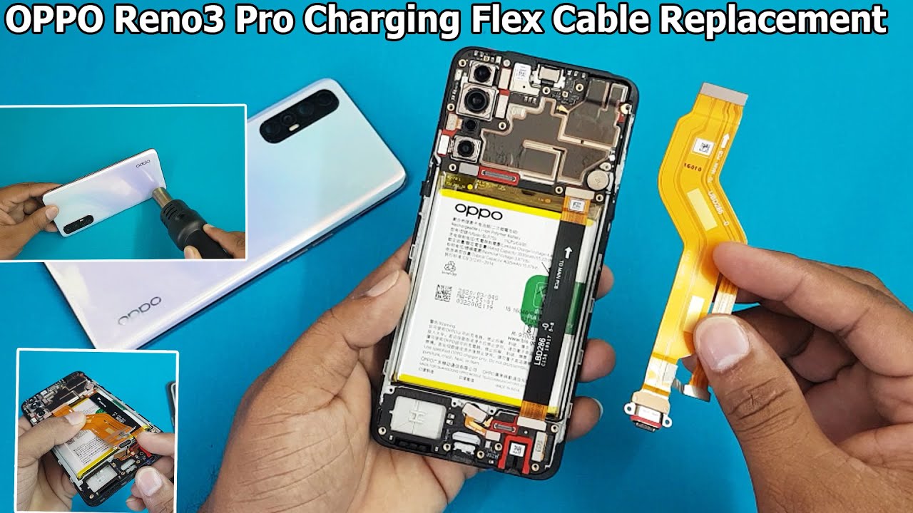 OPPO Reno 3 Pro Charging Problem / Charging Port Flex Cable Replace / OPPO Reno 3 Pro Disassembly