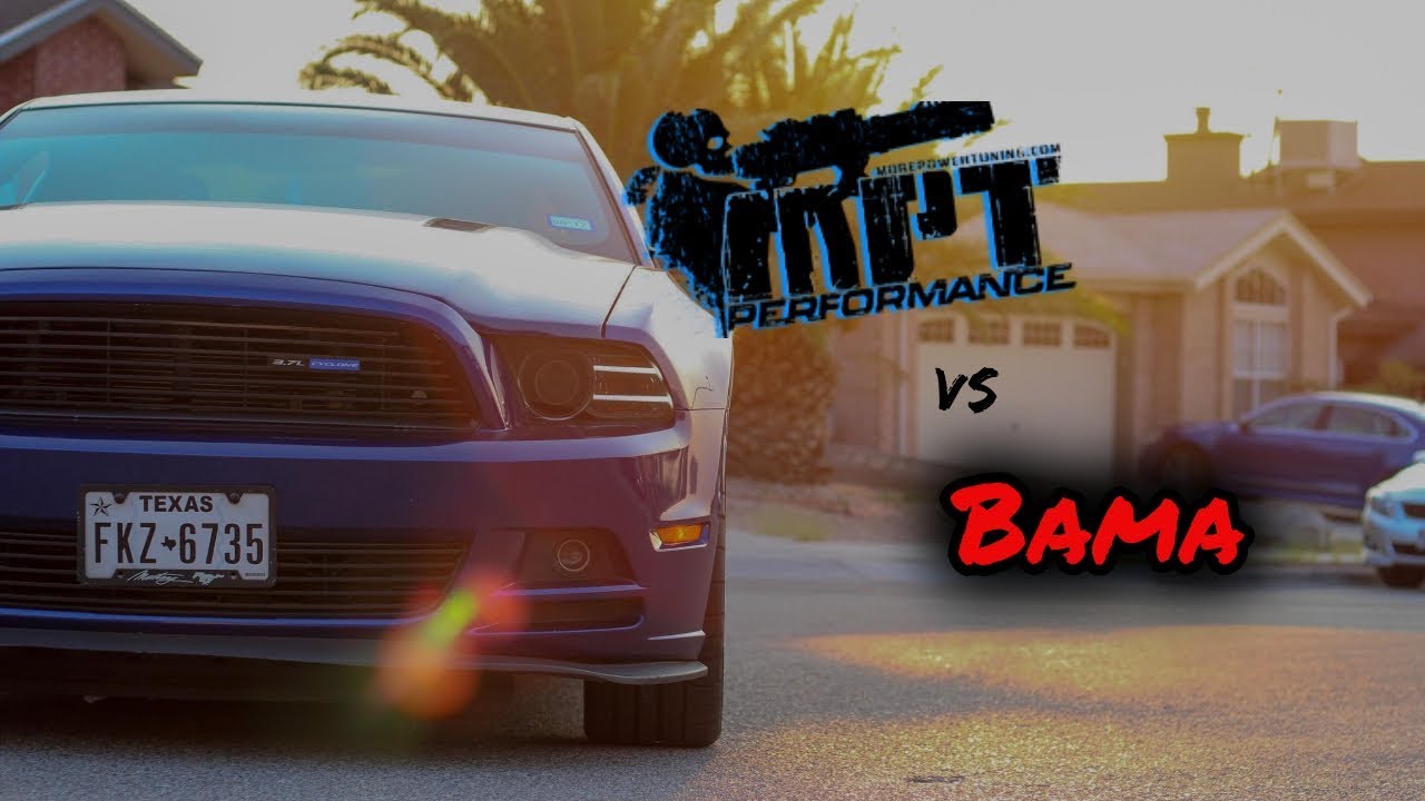 MPT Tune против Bama Tune — Mustang 3.7L