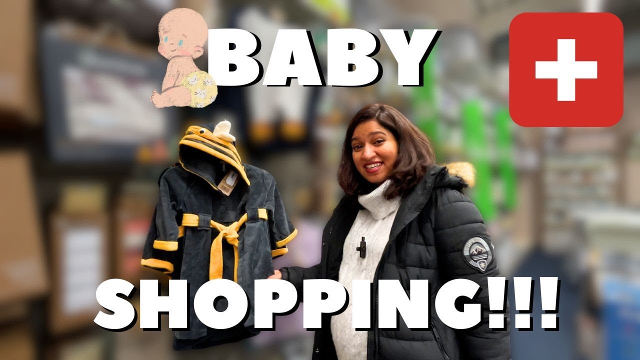 My baby shopping day in Switzerland 🇨🇭| Baby essentials, prices and more | Marathi family in Europe