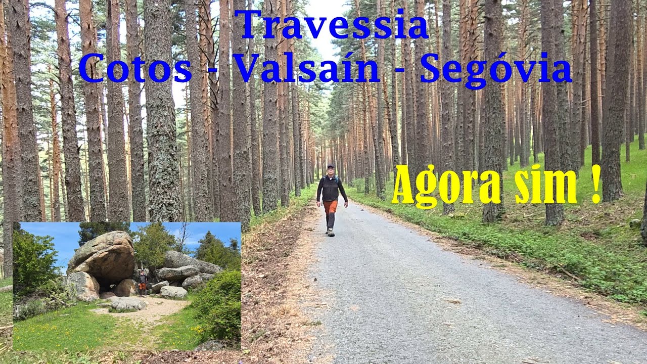 Travessia Cotos - Valsaín - Segóvia - Cueva del Monje #solohiking #senderismoeexperiencias